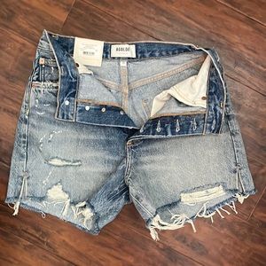 NWT Agolde DEE high rise denim short